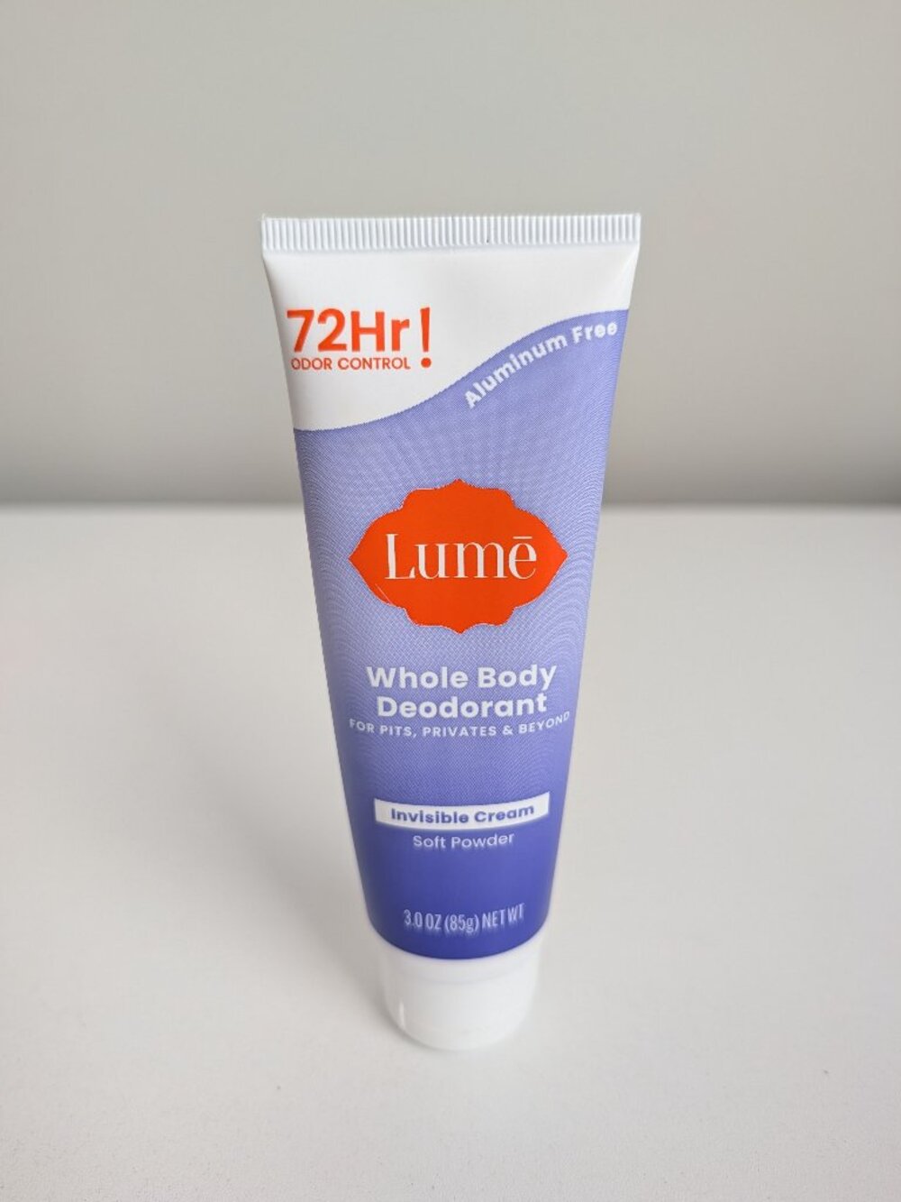 Lume Whole Body Deodorant Invisible Cream Soft Powder 3 oz SEALED